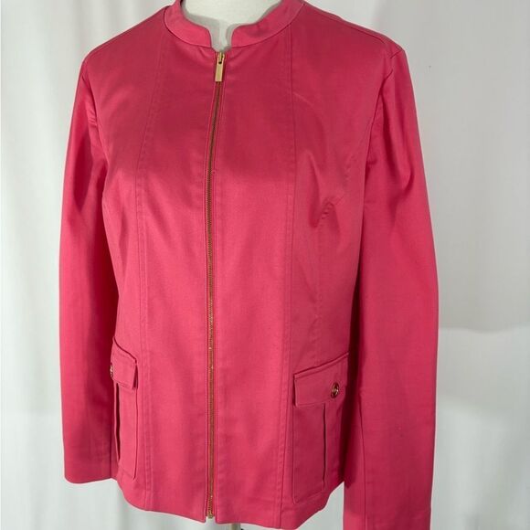 Charter Club Pink Jacket Blazer - Picture 2 of 6